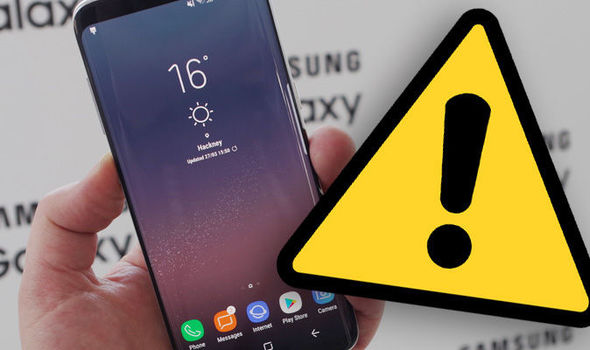 Samsung Galaxy S8 red screen 795041