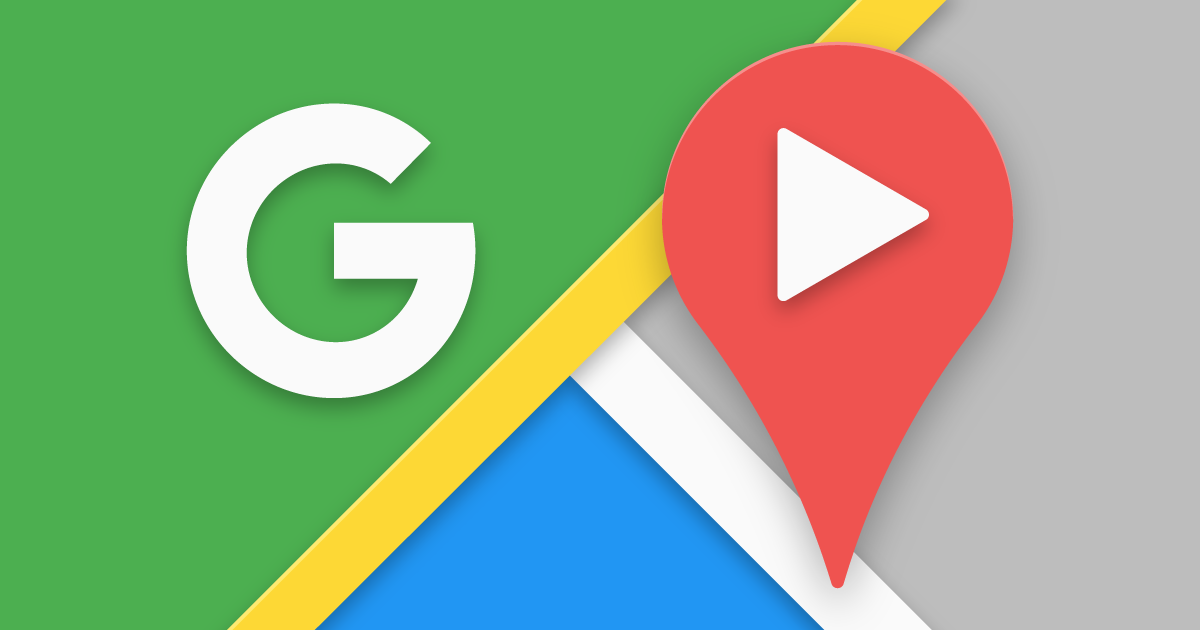 google maps video