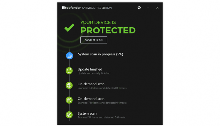 Bitdefender Antivirus Free Edition أفضل حماية ضد التصيّد الاحتيالي على الأنترنت