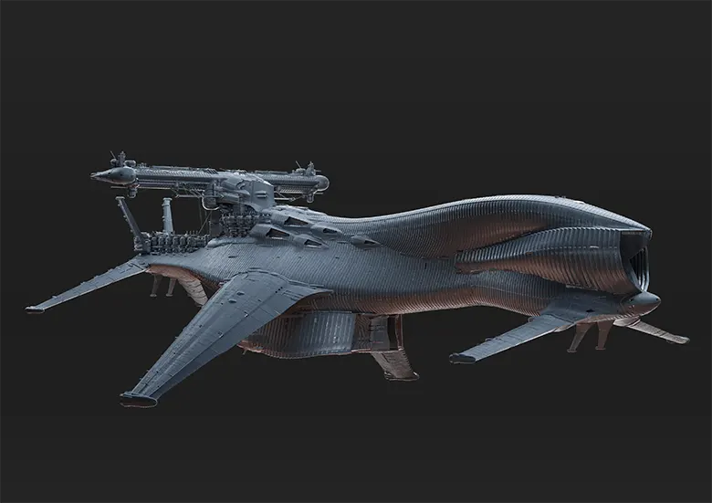 "Endeavor" - 3D model  Ship by Till Freitag
